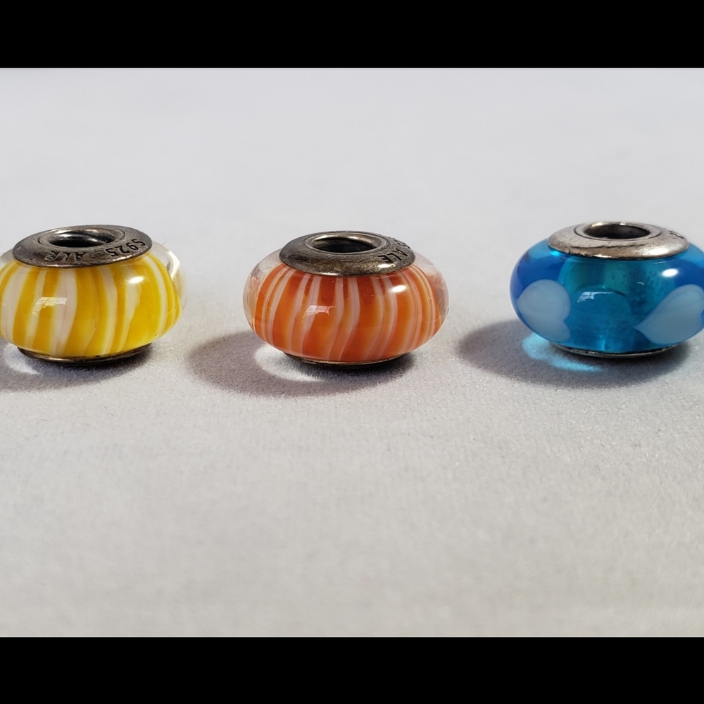 3 Pandora Beads for Carmia